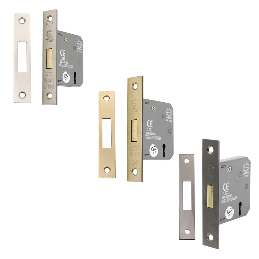 SpiraBrass CE 3 Lever Dead Lock