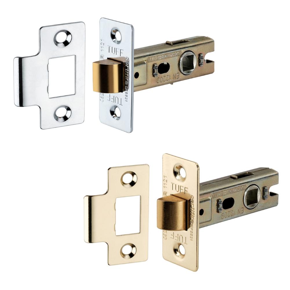 SpiraBrass CE Bolt Through Tubular Latch