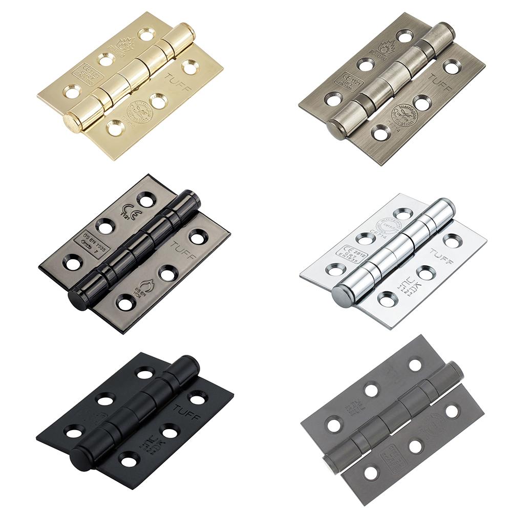 SpiraBrass CE7 Mild Steel Butt Hinge