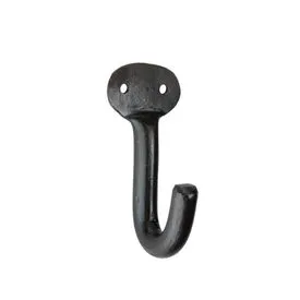 SpiraBrass Cosmo Coat Hook - Matt Black