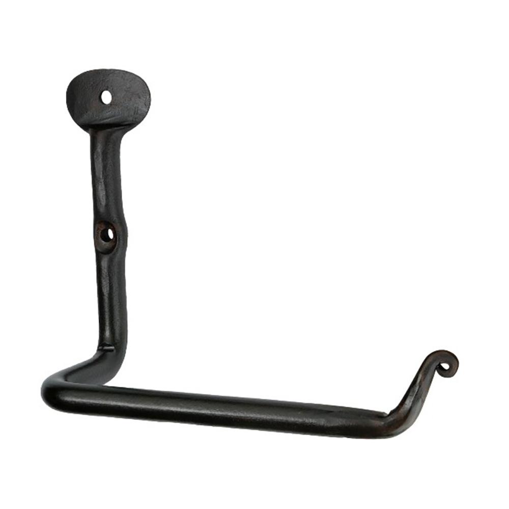 SpiraBrass Cosmo Toilet Roll Holder - Matt Black