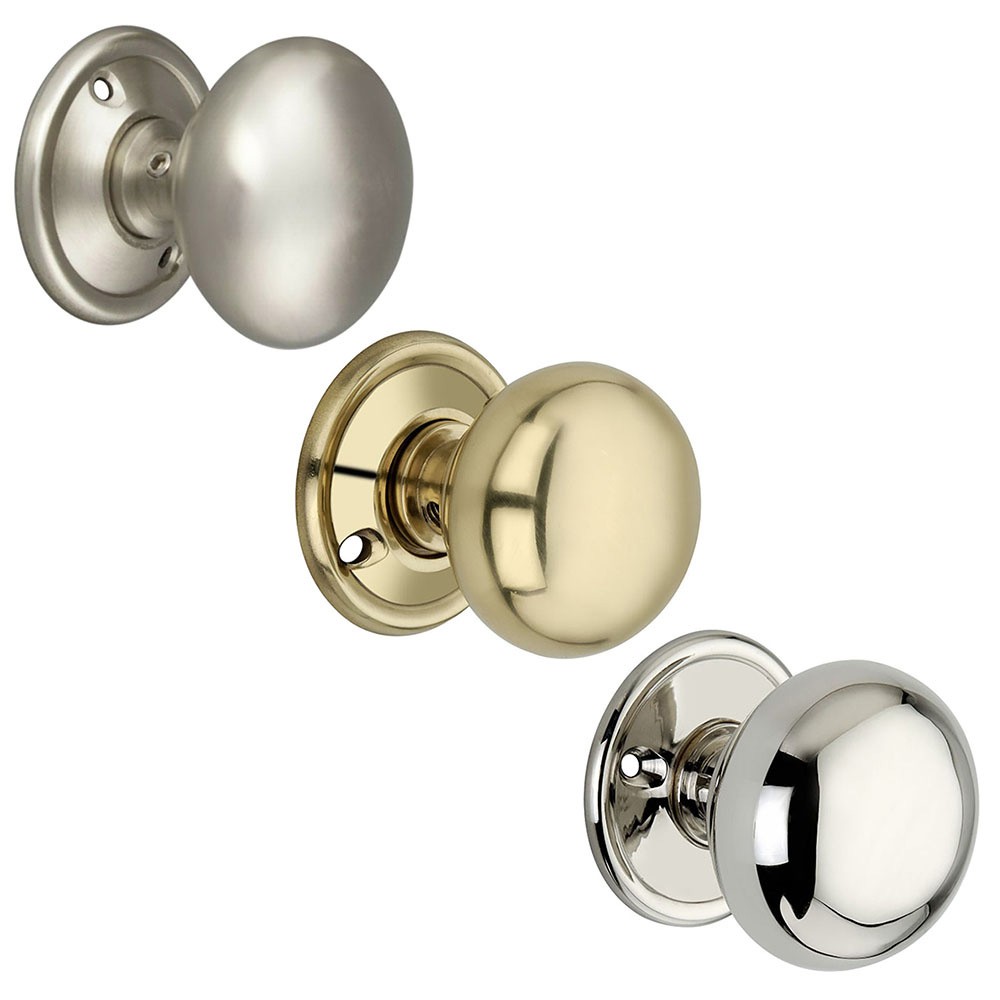 SpiraBrass Cottage 50mm Mortice Door Knob