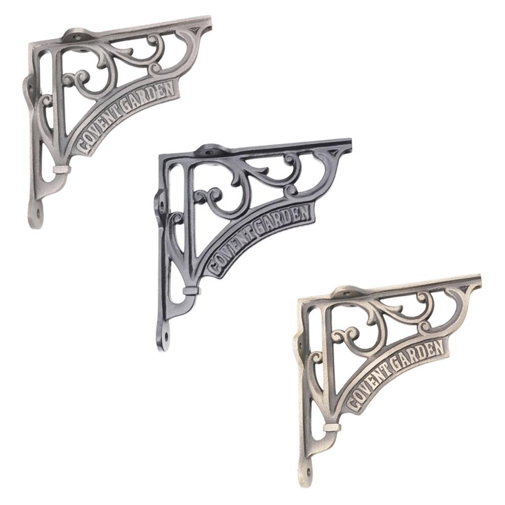 SpiraBrass Covent Garden Shelf Bracket Pack of 2