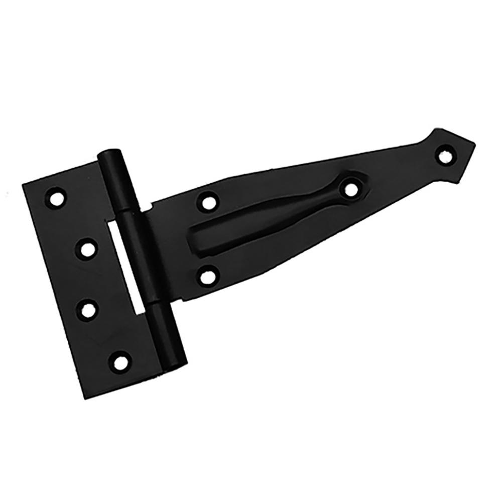 SpiraBrass Decorative Arrow Head Hinge - Black