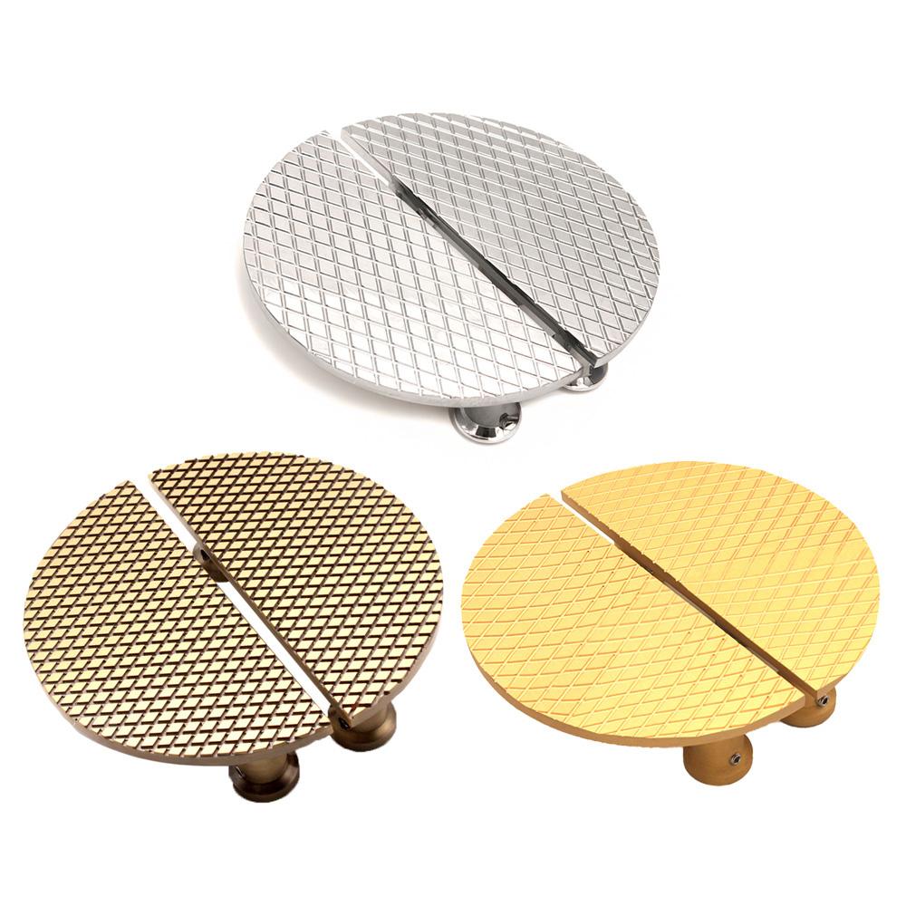 SpiraBrass Diamond Half Moon Cabinet Handles