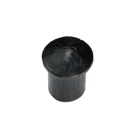 SpiraBrass Dona Cylinder Door Pull - Matt Black