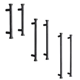 SpiraBrass Dona Pull Door Handle - Matt Black