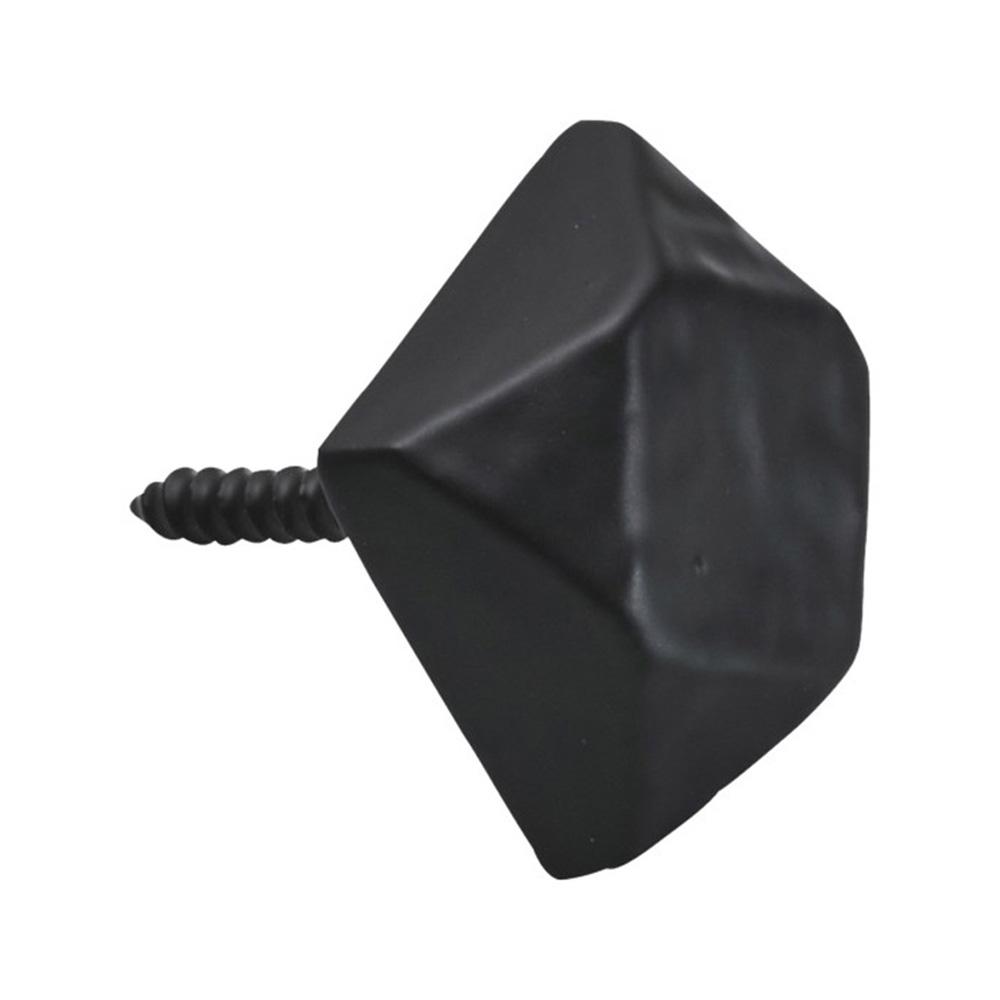 SpiraBrass Door Stud - Black