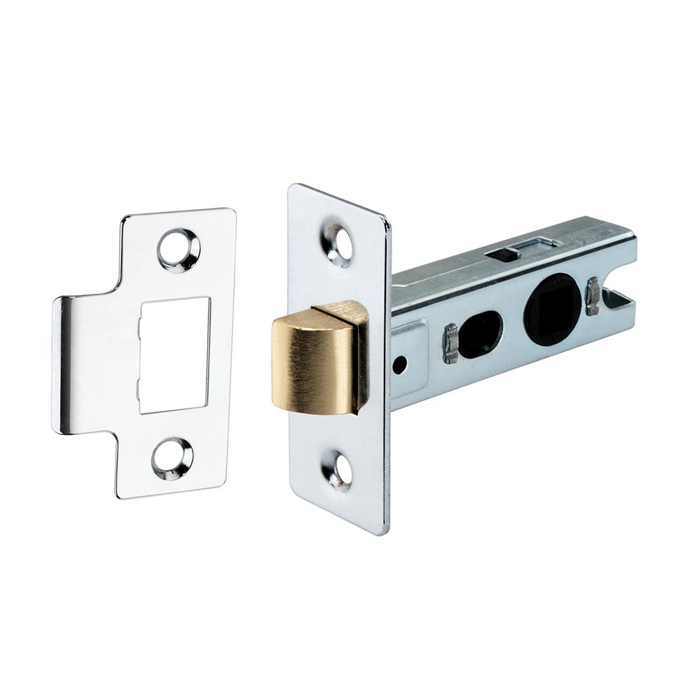 SpiraBrass Eco 3 inch Tubular Latch - Polished Nickel