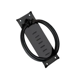 SpiraBrass Flamingo Door Knocker - Matt Black