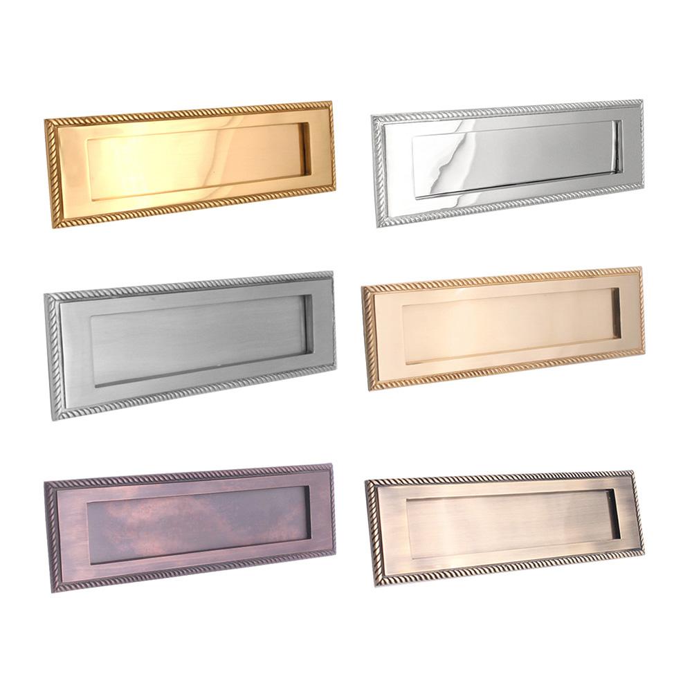 SpiraBrass Georgian Letter Plate 250mm