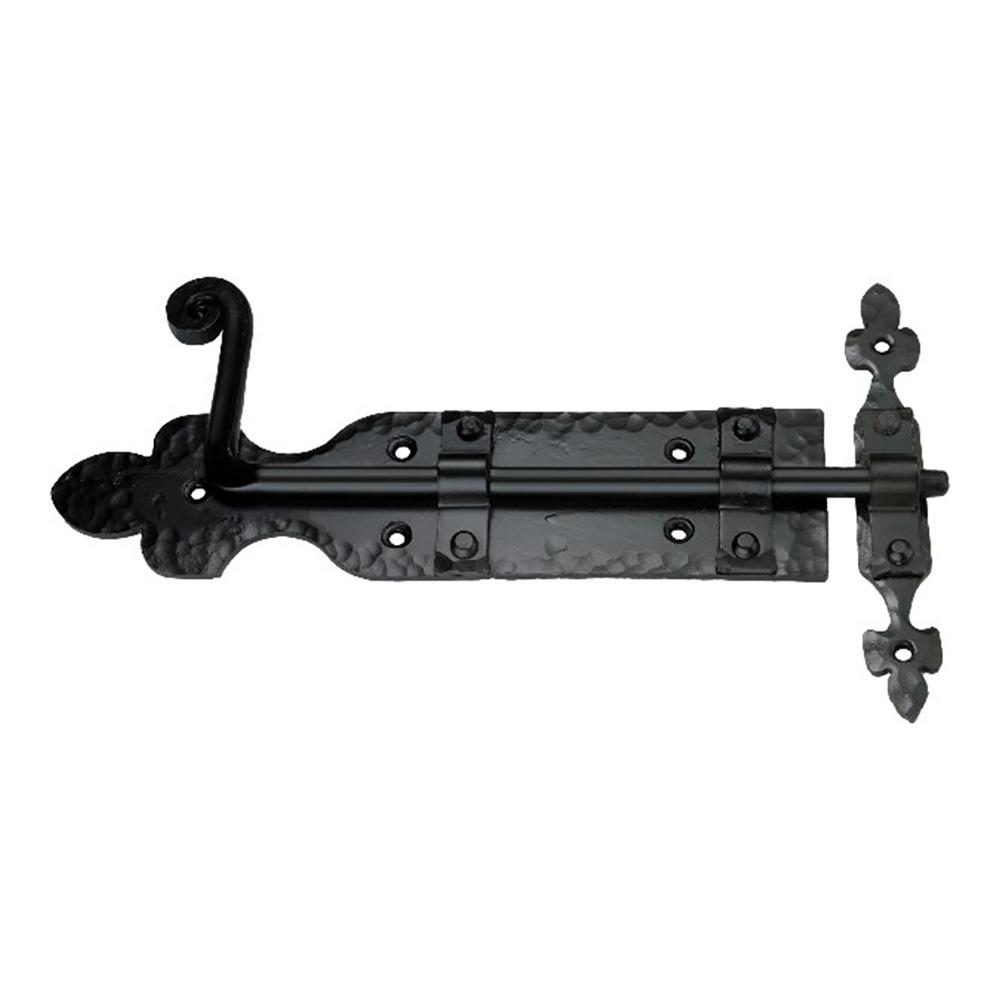 SpiraBrass Gothic Cabinet Lock - Matt Black
