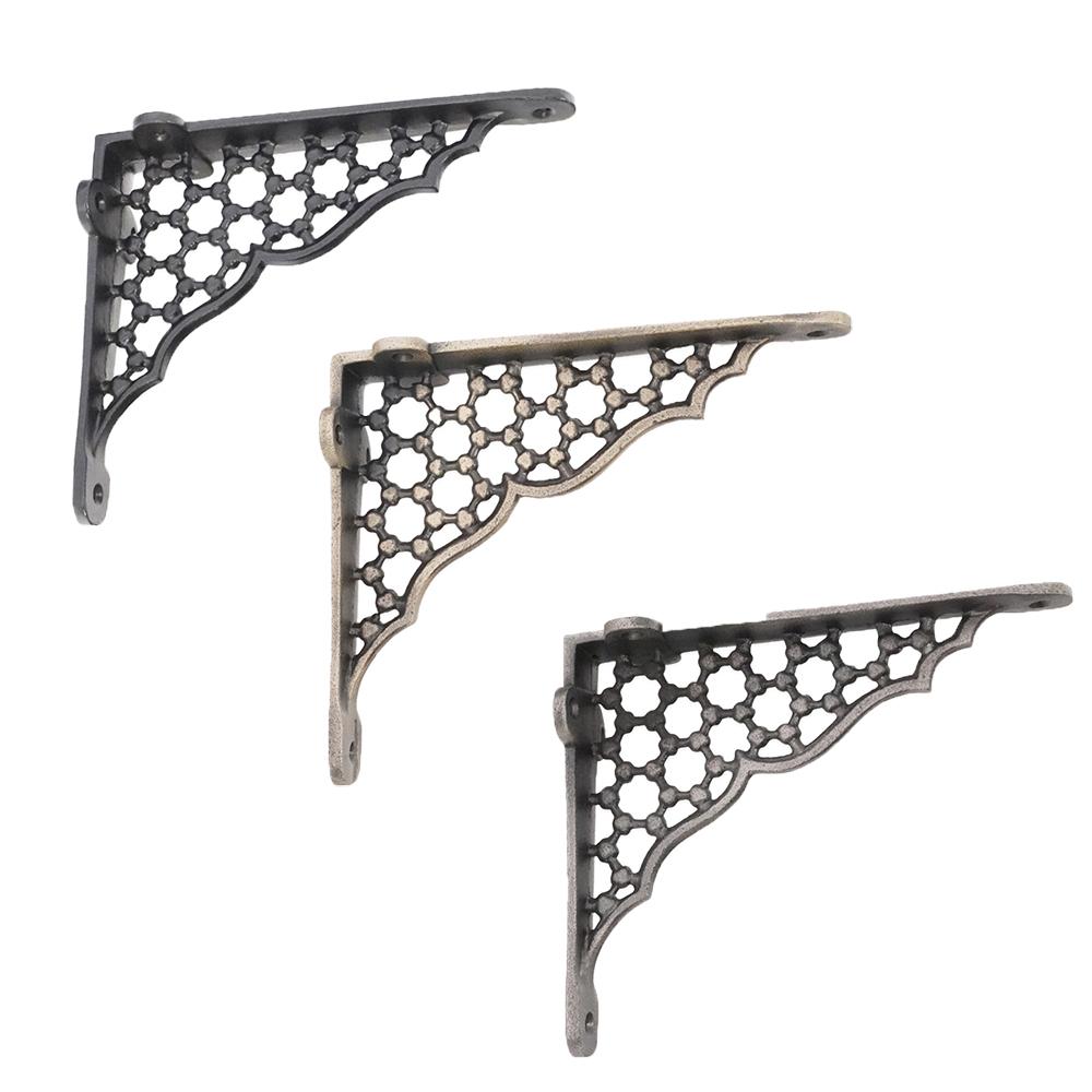 SpiraBrass Honeycomb Shelf Bracket Pack of 2