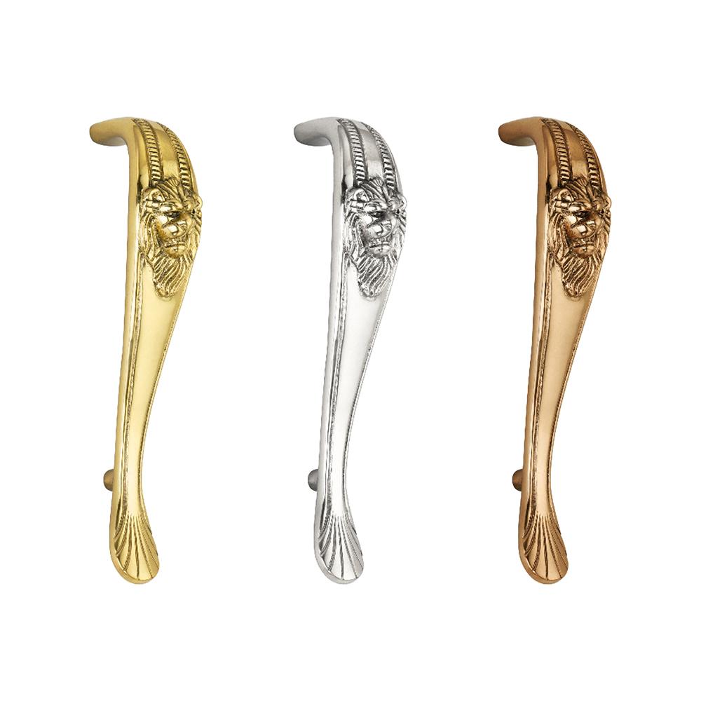 SpiraBrass Lion Cabinet Pull Handle