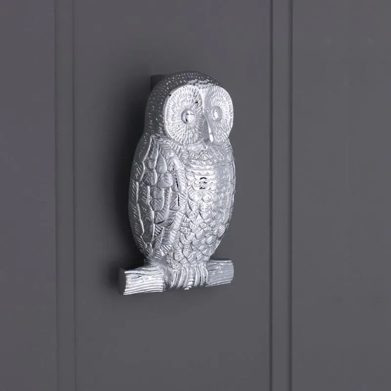 Spira Brass Owl Door Knocker Polished Brass | Ironmongery For You Spira Brass Owl Door Knocker Polished Brass | Ironmongery For You
