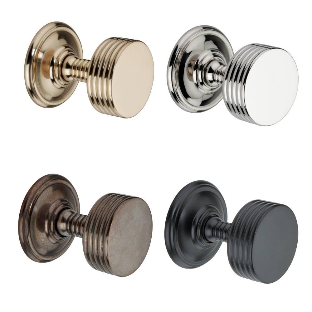 SpiraBrass Oxford Mortice Door Knob