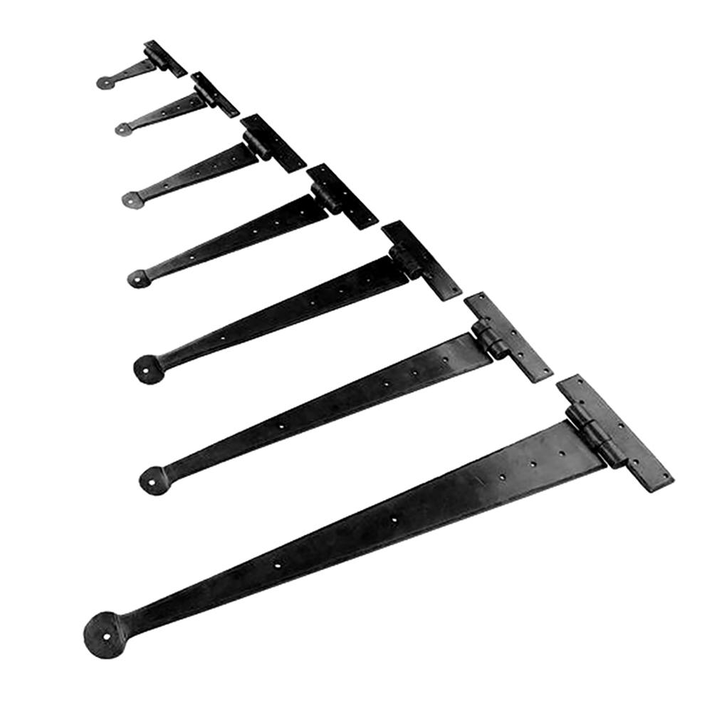 SpiraBrass Penny End T Hinges - Beeswax