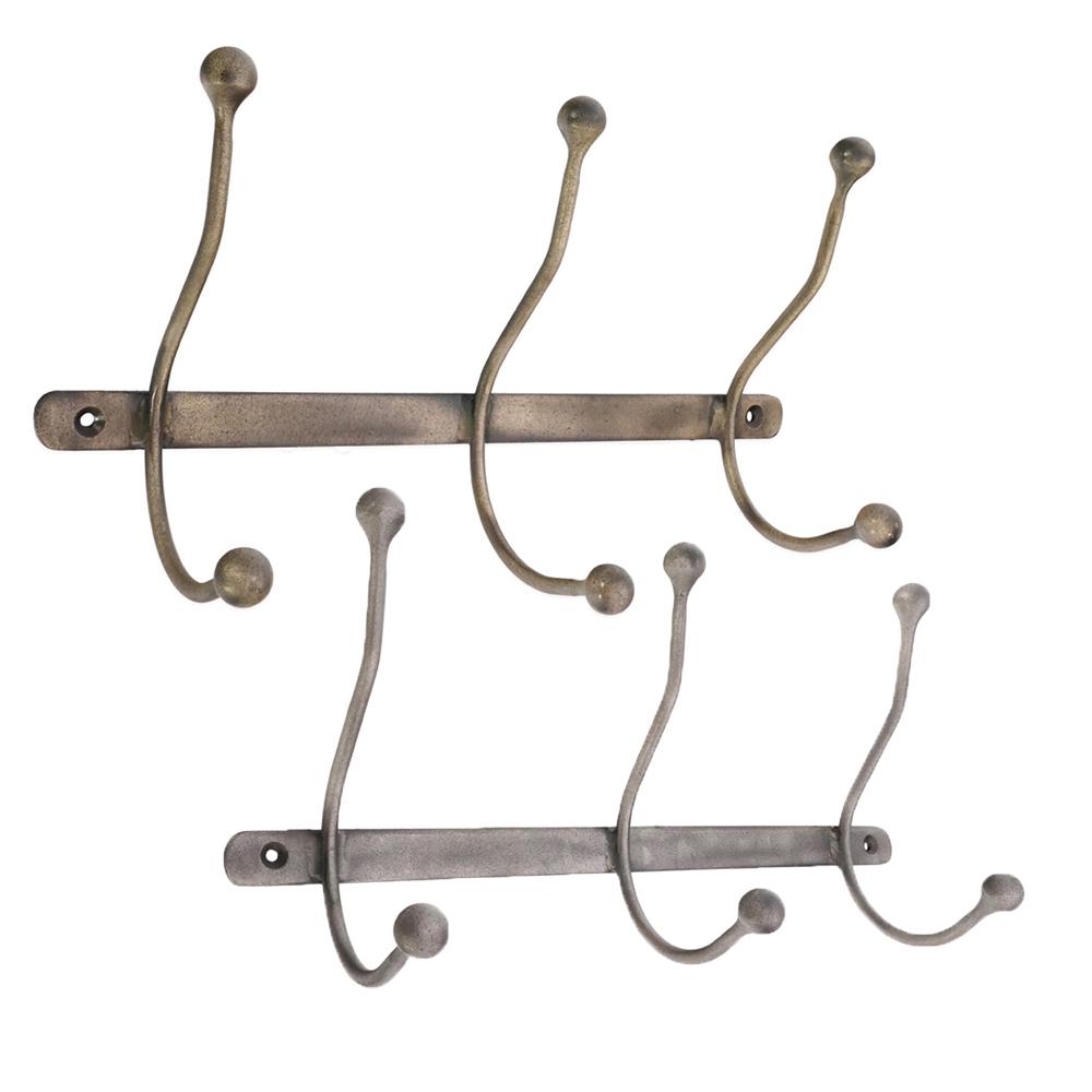 SpiraBrass Rama Iron 3 Leg Coat Hook