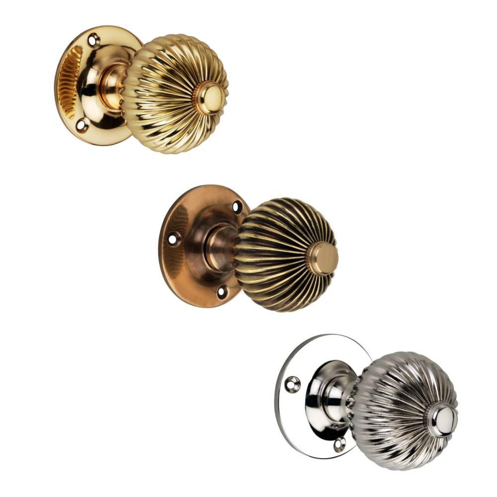 SpiraBrass Regency Mortice Door Knob