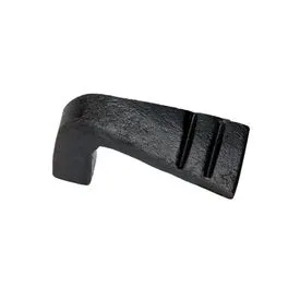 SpiraBrass Skeg Drop Pull Door Handle - Matt Black