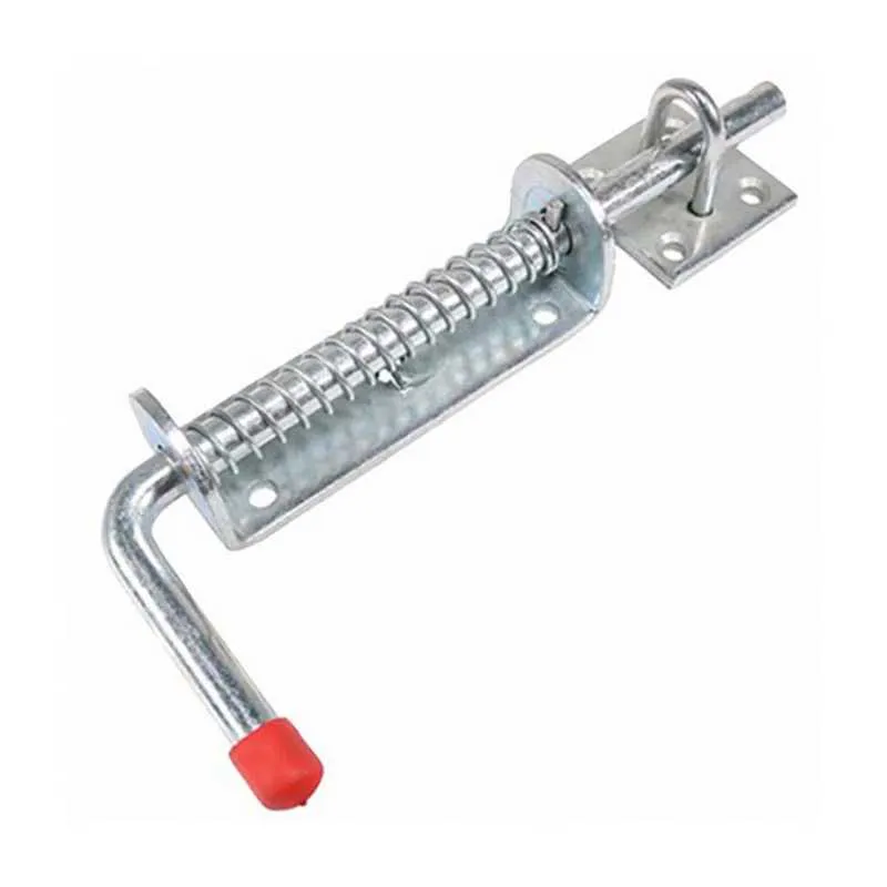 Engageable Spring Loaded SpiraBrass Spring Loaded 6 inch Bolt - Zinc | Door Superstore®