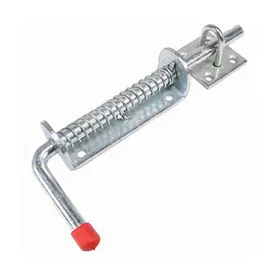 SpiraBrass Spring Loaded 6 inch Bolt - Zinc