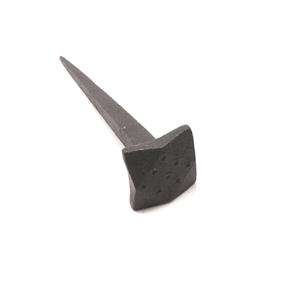 SpiraBrass Square Dotted Head 1 inch x 3 inch Iron Nail - Beeswax