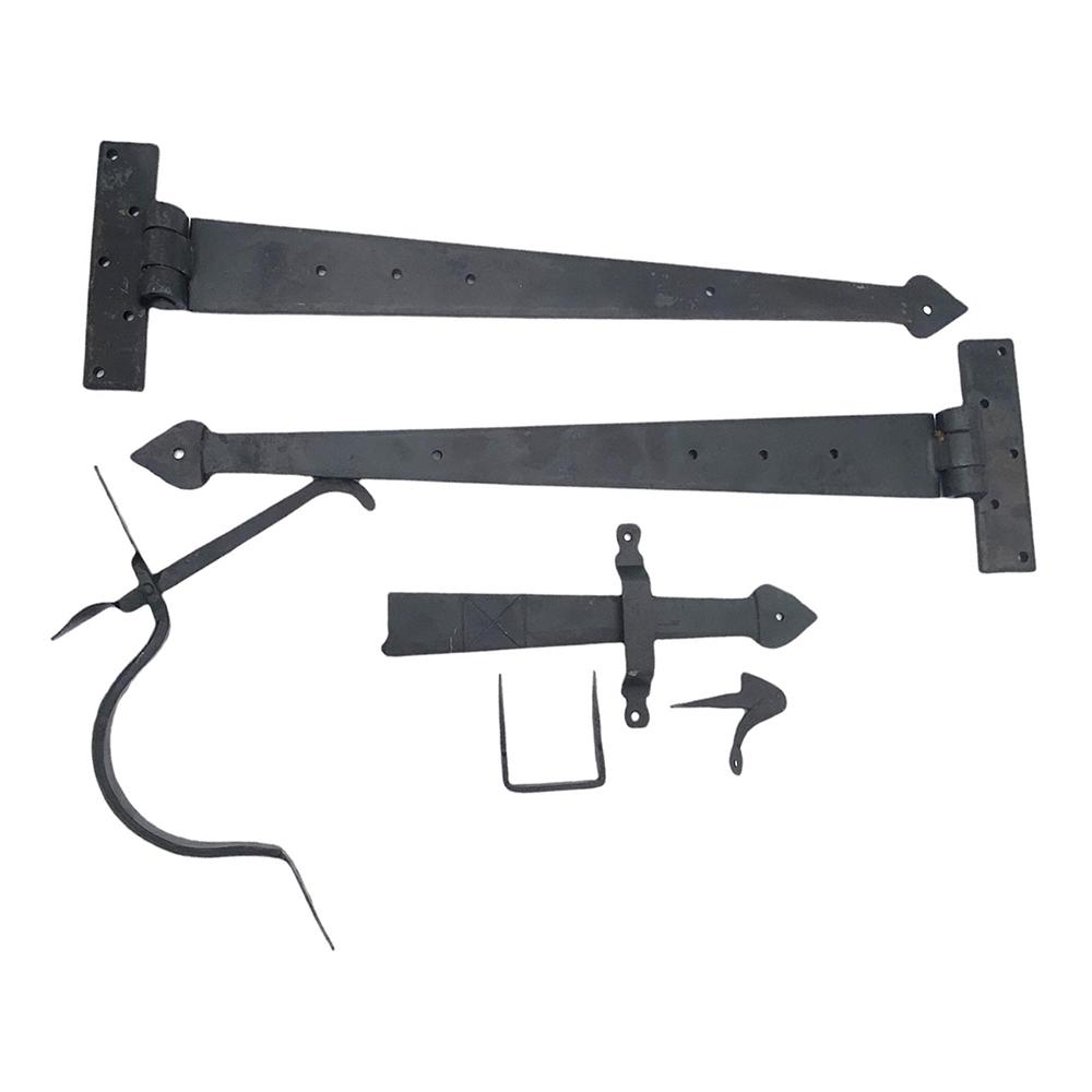 SpiraBrass Standard Arrow End Handforged 18 inch Hardware Kit - Beeswax