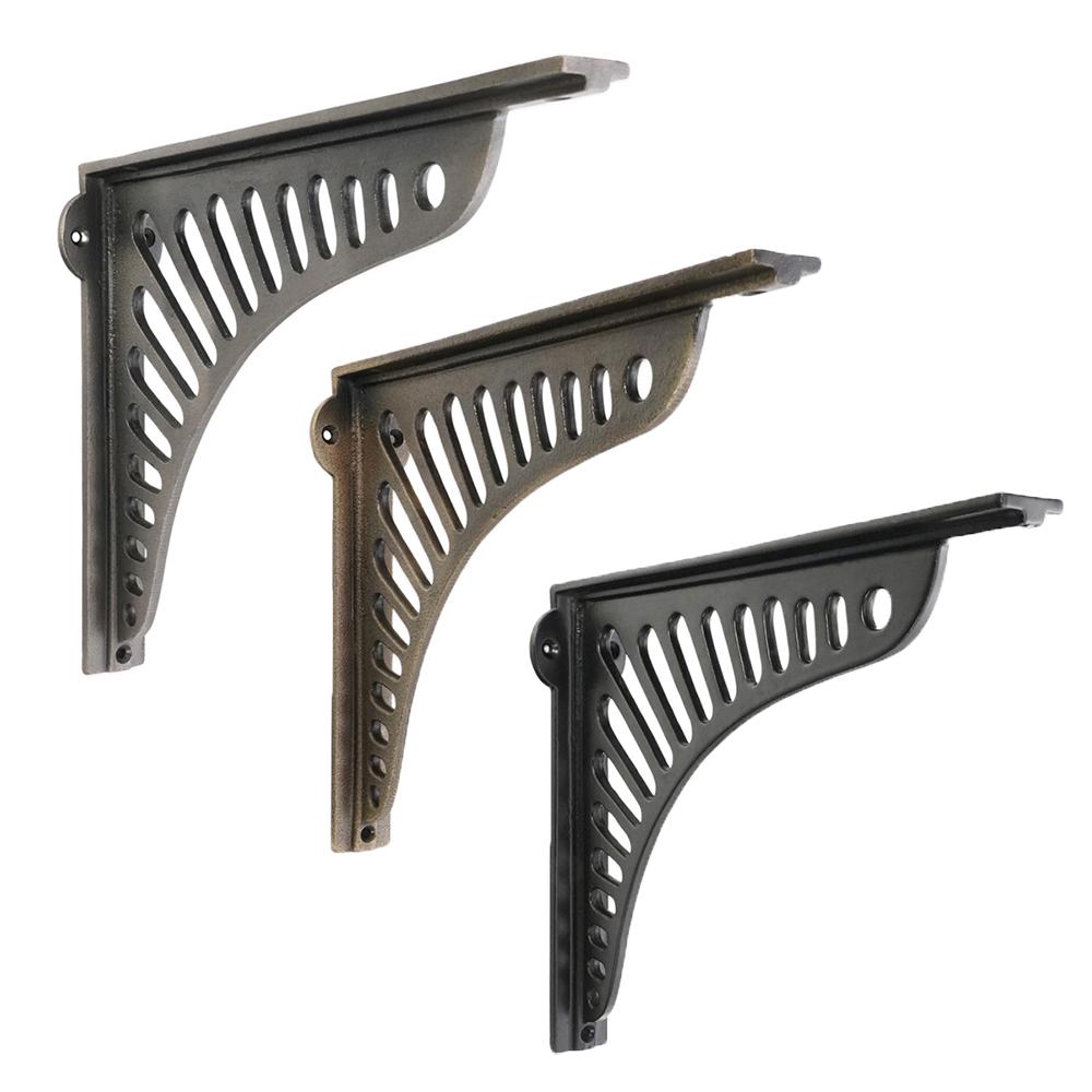 SpiraBrass Sunrise Shelf Bracket Pack of 2