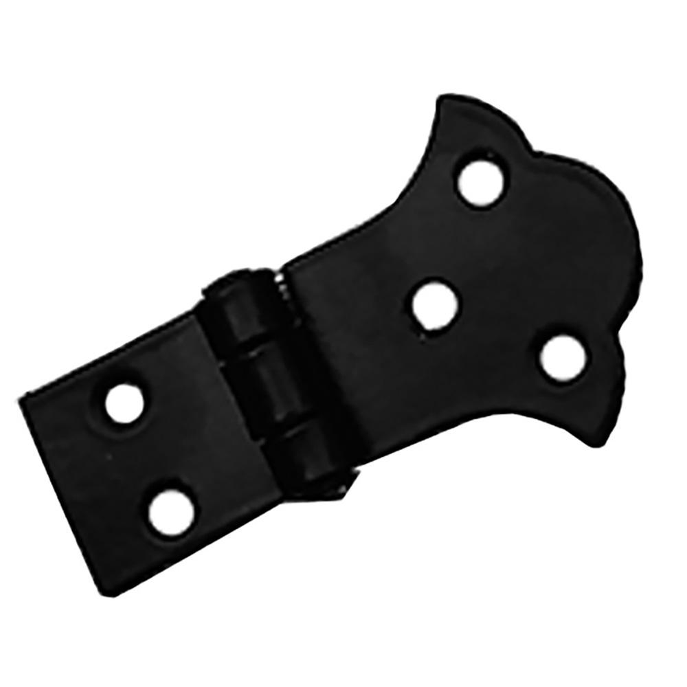 SpiraBrass Unequal Butterfly Hinge - Black