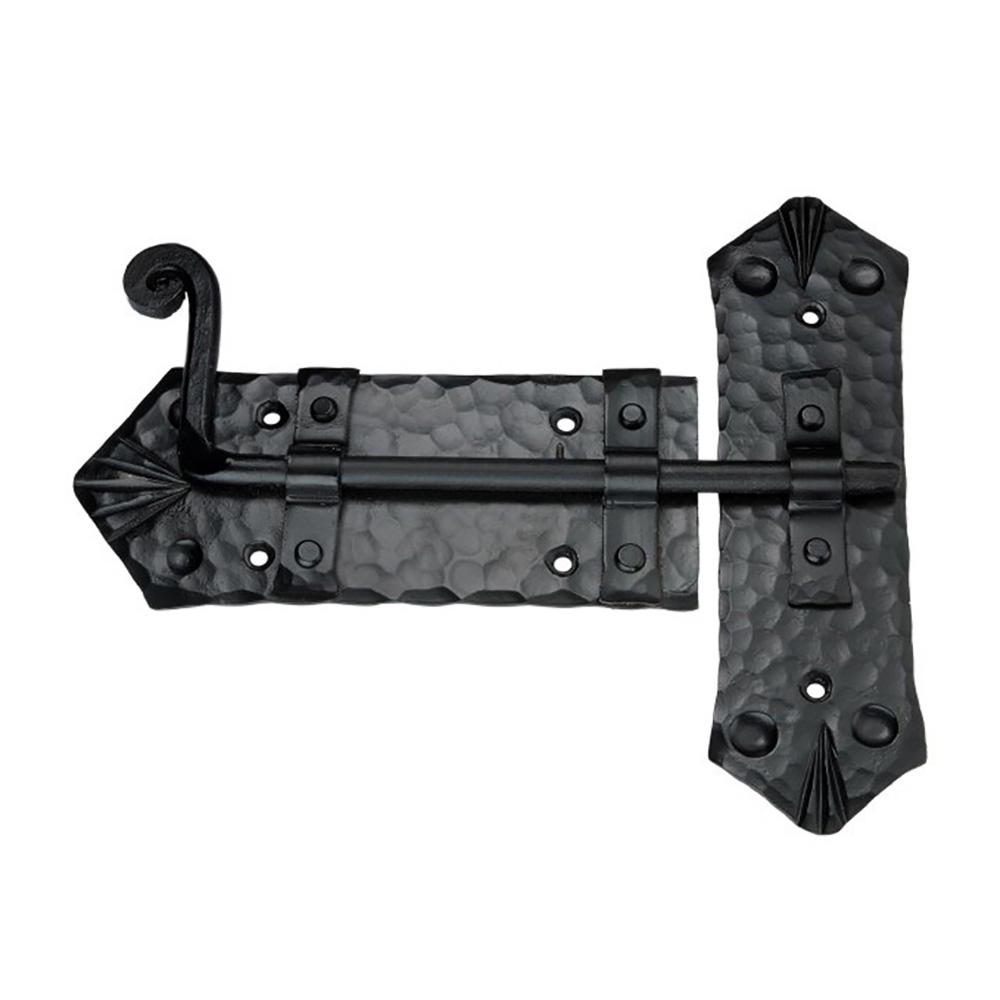 SpiraBrass Victorian Cabinet Lock - Matt Black