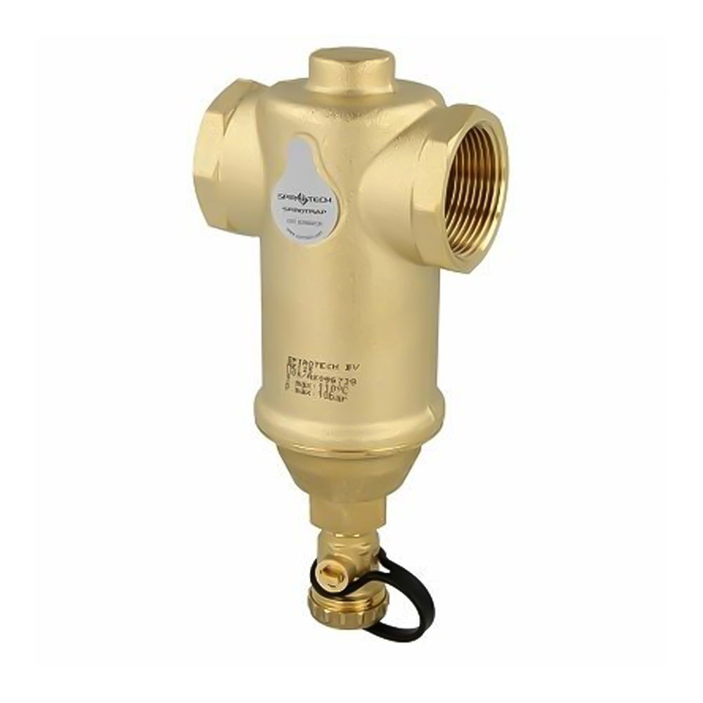 Spirotech SpiroTrap Brass Junior Dirt Separator