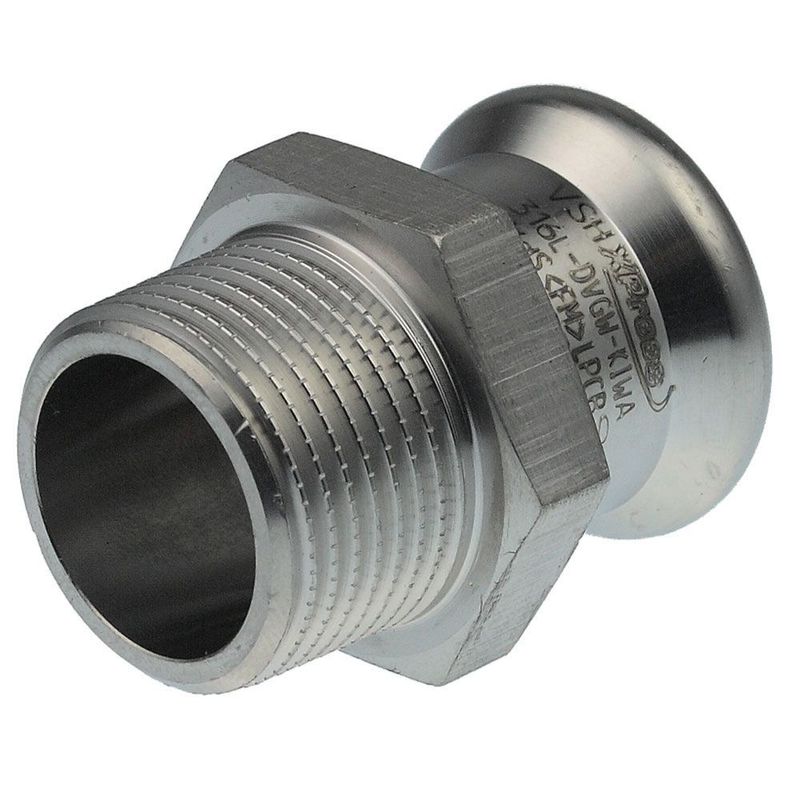 Pegler Yorkshire SS3 Xpress Stainless Steel Male Connector Taper Thread