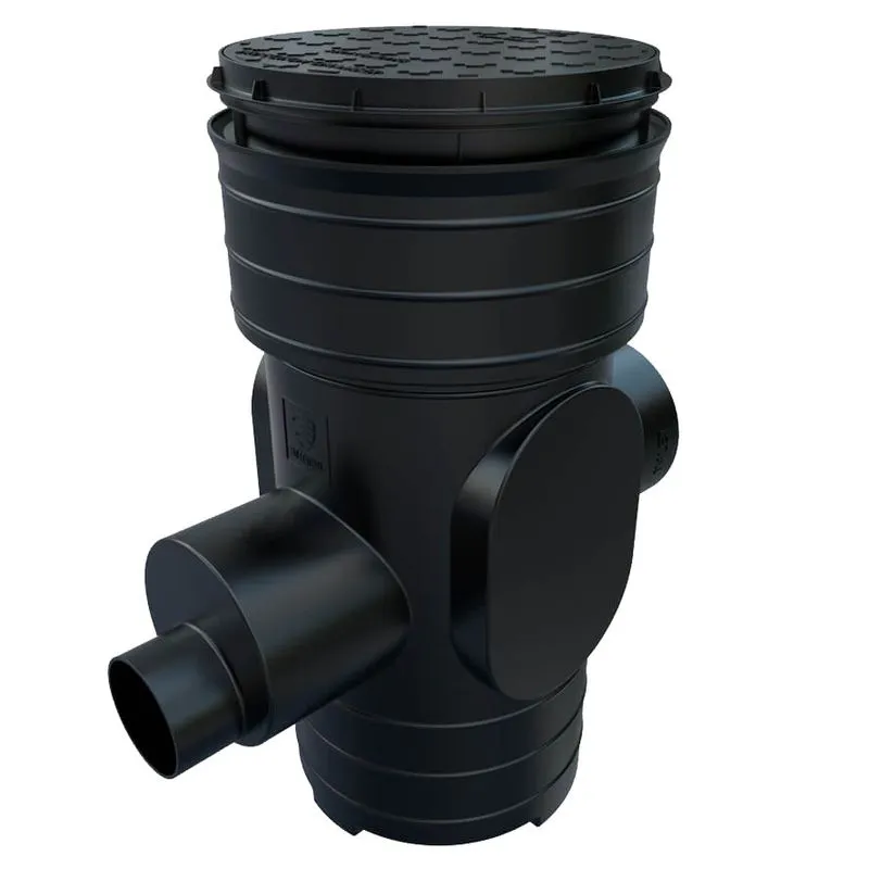 Silt Guard Silt Guard 500mm Silt Trap for 160mm Pipework with Filter Basket and ...