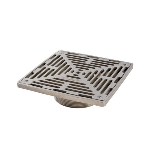 VortX Stainless Steel NPSM Threaded Fit Gully Grating