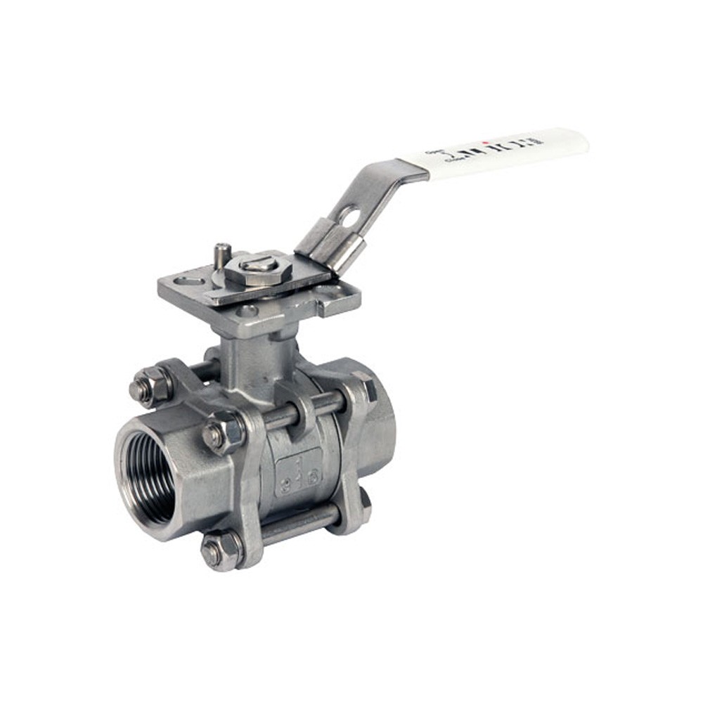 Stainless Steel 3 piece ball valve