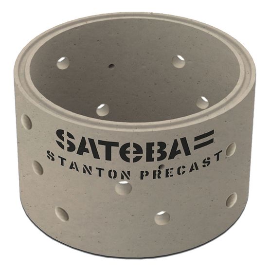 Stanton Precast Soakaway Concrete Manhole Ring - 1200mm x 1000mm ...