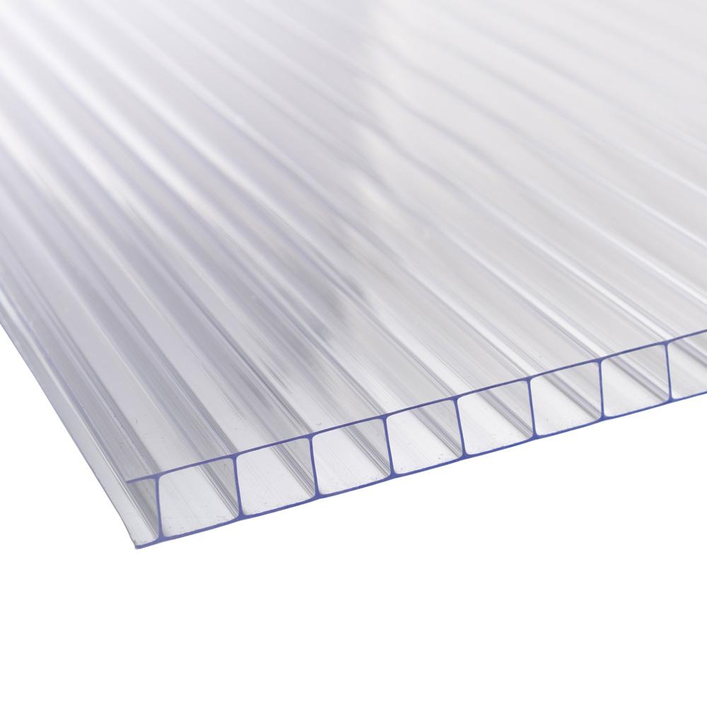 Storm Poly X Clear 10mm Twinwall Polycarbonate Roof Sheet
