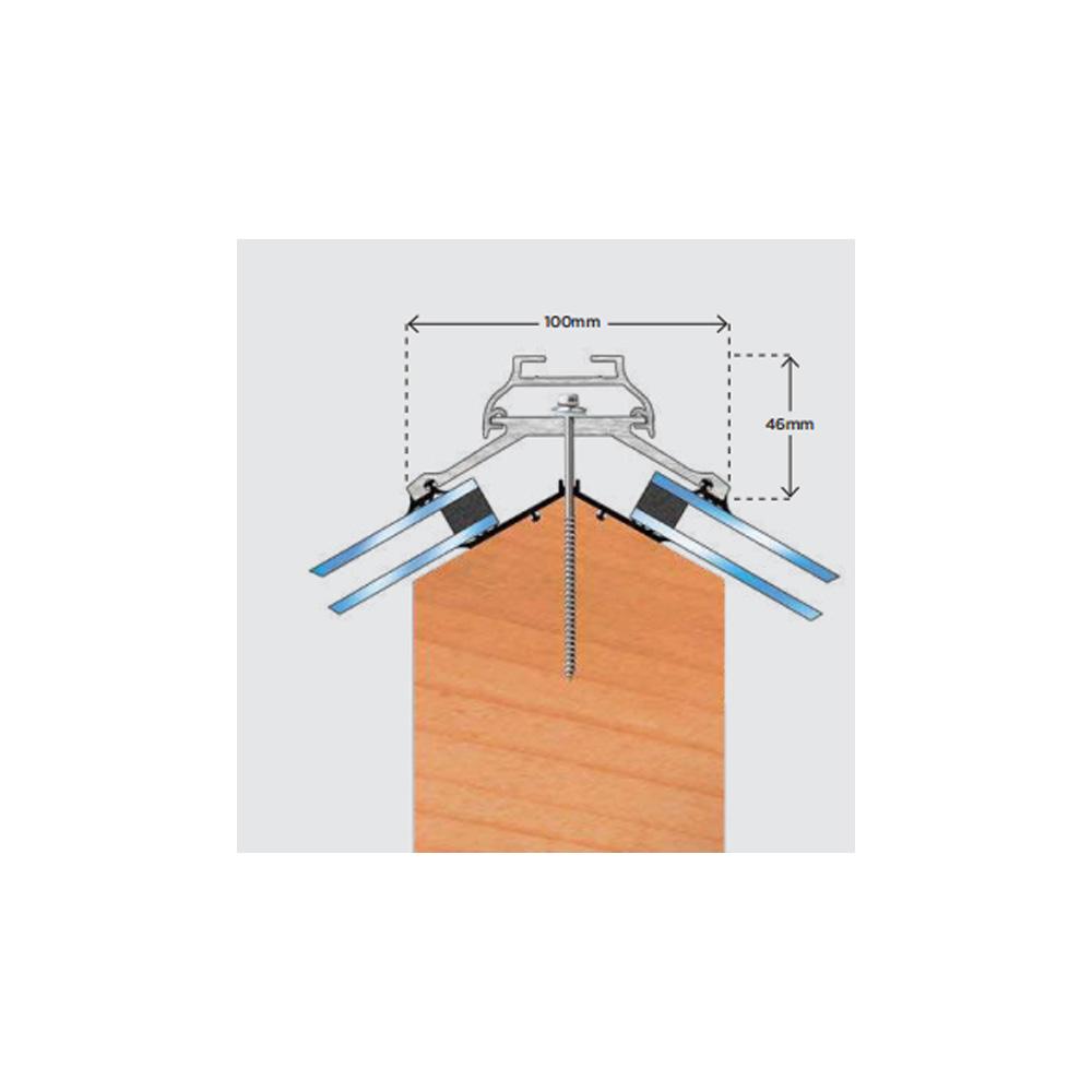 Storm Poly X White 100mm MK2 Ridge - 6m