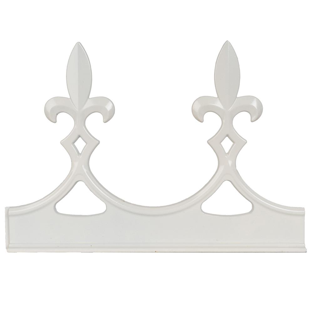 Storm Poly X Aluminium Fleur De Lys Crest - 290mm 