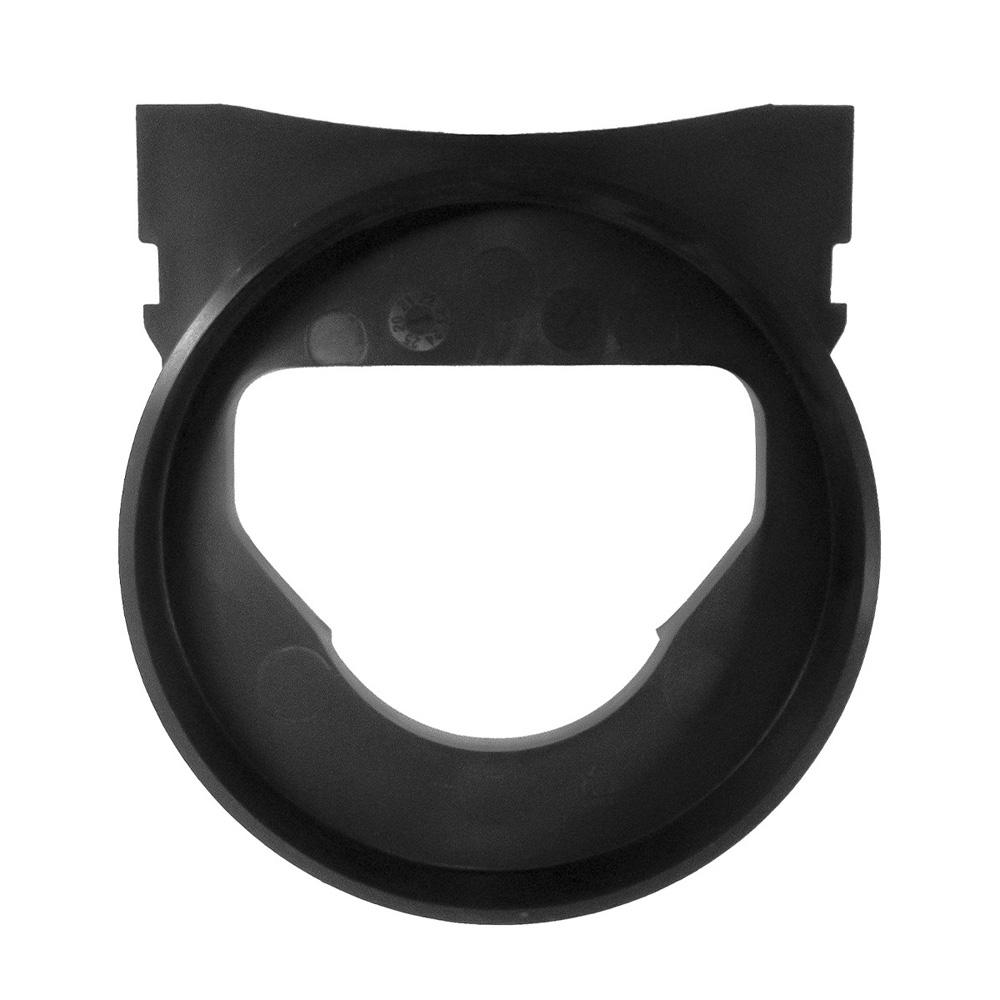 StormDrain Plus A15 Galvanised Channel Drain Outlet End Cap - 110mm