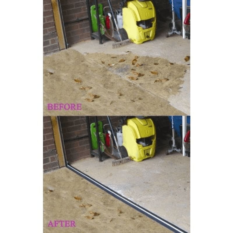 Stormguard Garage Door Black Threshold Floor Seal 2515mm Insulation Superstore®