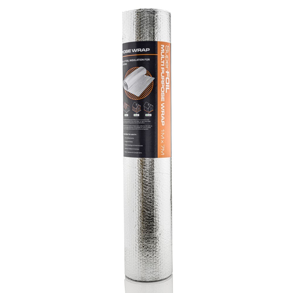 SuperFOIL General Purpose Multifoil Insulation Roll - 1m x 7m Roll