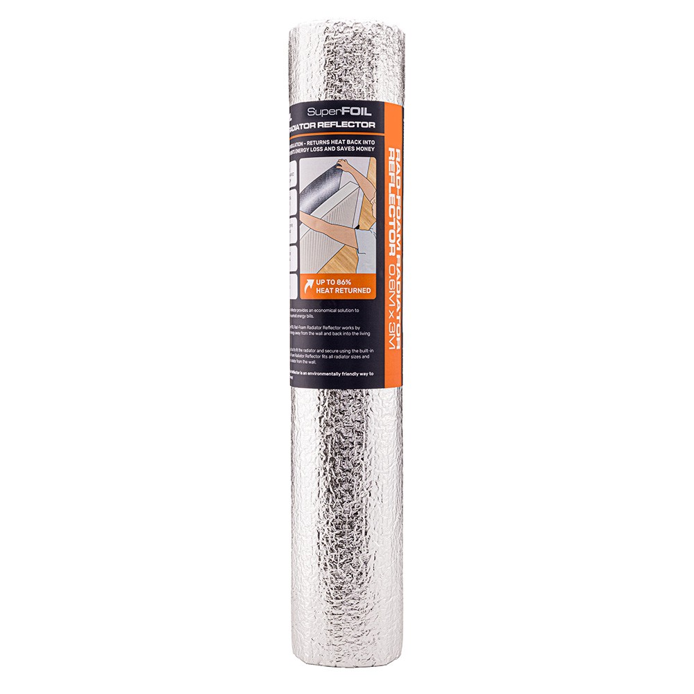 SuperFOIL Rad-Foam Radiator Reflector Insulation - 0.6m x 3m Roll