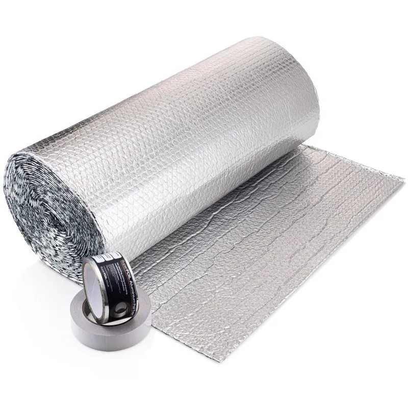 Garage Door Insulation Set Reflective Radiant Barrier Thermal Insulation Shield