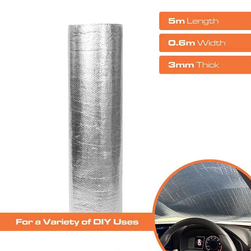 Sun Reflector Rool SuperFOIL Window Reflector Insulation Kit - 0.6 x 5m Roll | Roofing ...