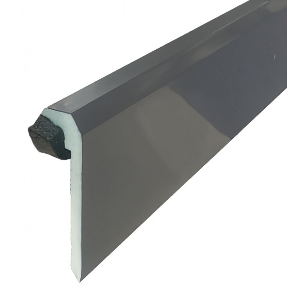 Sure Edge 2m uPVC Raised Edge Kerb Trim for EPDM Roof Systems - Anthracite Grey