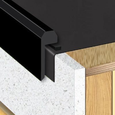 Sure Edge uPVC Raised Edge Trim for EPDM Roof Systems - 2m