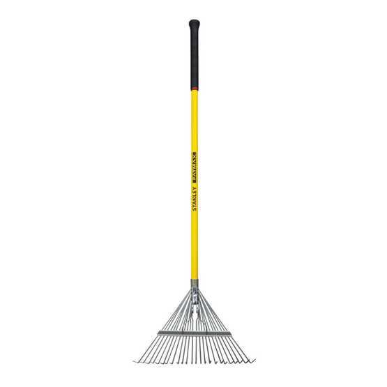 STANLEY FATMAX Fibreglass Long Handled Leaf Rake | Drainage Superstore®