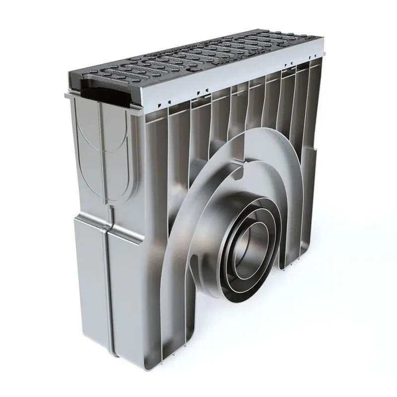Channel Sump Technodrain HDPE Channel Drain Sump Unit with F900 Ductile Iron Grating ...